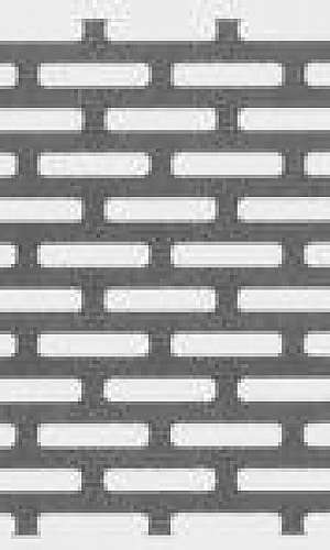 Chapas perfuradas com furos oblongos Chapas perfuradas com furos oblongos