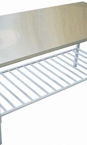 Mesa de aço inox Mesa de aço inox