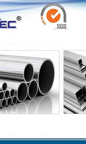 Tubo de aço inox Tubo de aço inox